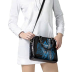 Aotearoa Iwi Ngati Porou Shoulder Handbag NZ Maori Humpback Whale Taniko Motifs