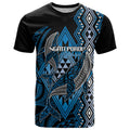 Aotearoa Iwi Ngati Porou Personalised T Shirt NZ Maori Humpback Whale Taniko Motifs