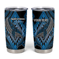 Aotearoa Iwi Ngati Porou Personalised Tumbler Cup NZ Maori Humpback Whale Taniko Motifs