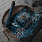 Aotearoa Iwi Ngati Porou Wrapping Paper NZ Maori Humpback Whale Taniko Motifs