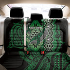 Aotearoa Iwi Ngai Tahu Back Car Seat Cover NZ Maori Humpback Whale Taniko Motifs