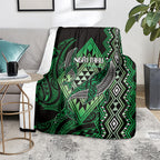 Aotearoa Iwi Ngai Tahu Blanket NZ Maori Humpback Whale Taniko Motifs