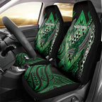 Aotearoa Iwi Ngai Tahu Car Seat Cover NZ Maori Humpback Whale Taniko Motifs
