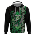 Aotearoa Iwi Ngai Tahu Personalised Hoodie NZ Maori Humpback Whale Taniko Motifs