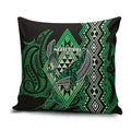 Aotearoa Iwi Ngai Tahu Pillow Cover NZ Maori Humpback Whale Taniko Motifs