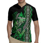Aotearoa Iwi Ngai Tahu Personalised Rugby Jersey NZ Maori Humpback Whale Taniko Motifs