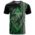 Aotearoa Iwi Ngai Tahu Personalised T Shirt NZ Maori Humpback Whale Taniko Motifs