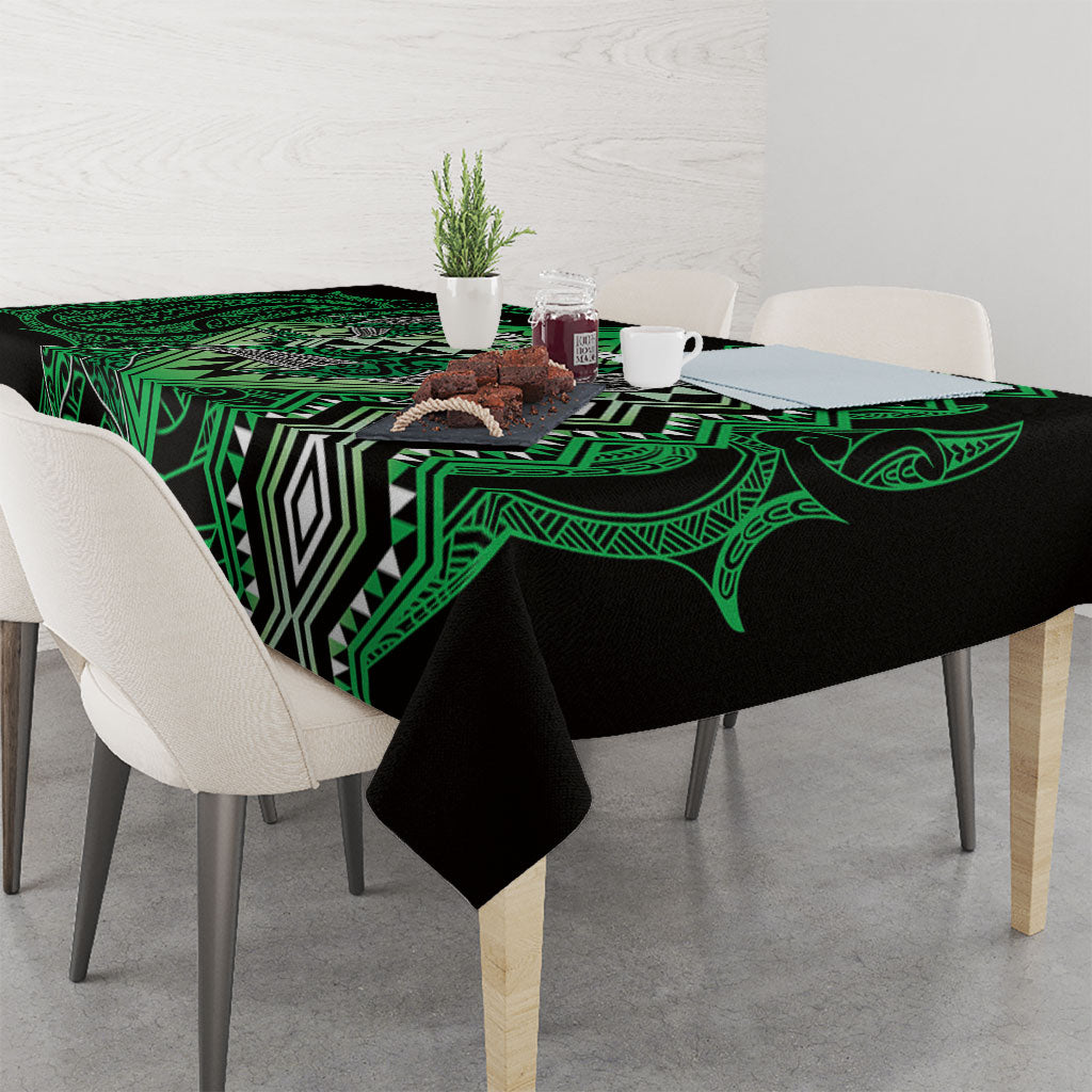 Aotearoa Iwi Ngai Tahu Tablecloth NZ Maori Humpback Whale Taniko Motifs