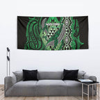 Aotearoa Iwi Ngai Tahu Tapestry NZ Maori Humpback Whale Taniko Motifs