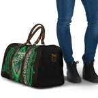 Aotearoa Iwi Ngai Tahu Travel Bag NZ Maori Humpback Whale Taniko Motifs