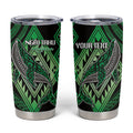 Aotearoa Iwi Ngai Tahu Personalised Tumbler Cup NZ Maori Humpback Whale Taniko Motifs