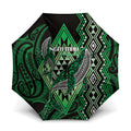 Aotearoa Iwi Ngai Tahu Umbrella NZ Maori Humpback Whale Taniko Motifs