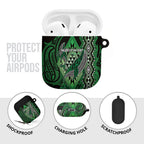 Aotearoa Iwi Ngati Pikiao AirPods Case NZ Maori Humpback Whale Taniko Motifs