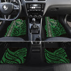Aotearoa Iwi Ngati Pikiao Personalised Car Mats NZ Maori Humpback Whale Taniko Motifs