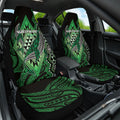 Aotearoa Iwi Ngati Pikiao Car Seat Cover NZ Maori Humpback Whale Taniko Motifs