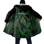 Aotearoa Iwi Ngati Pikiao Personalised Cloak NZ Maori Humpback Whale Taniko Motifs