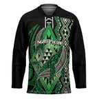 Aotearoa Iwi Ngati Pikiao Personalised Hockey Jersey NZ Maori Humpback Whale Taniko Motifs