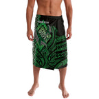 Aotearoa Iwi Ngati Pikiao Personalised Lavalava NZ Maori Humpback Whale Taniko Motifs