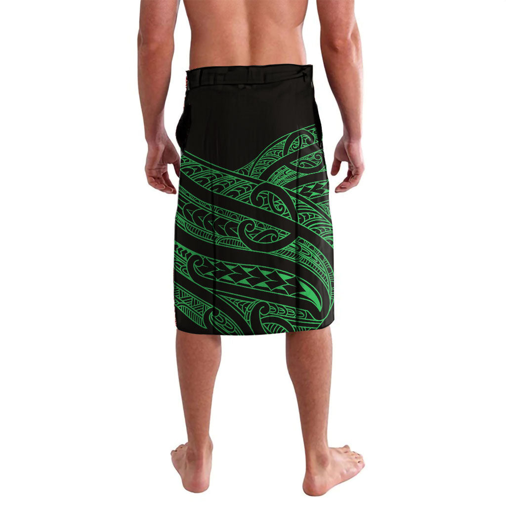 Aotearoa Iwi Ngati Pikiao Personalised Lavalava NZ Maori Humpback Whale Taniko Motifs