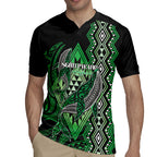 Aotearoa Iwi Ngati Pikiao Personalised Rugby Jersey NZ Maori Humpback Whale Taniko Motifs