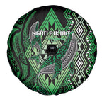 Aotearoa Iwi Ngati Pikiao Spare Tire Cover NZ Maori Humpback Whale Taniko Motifs
