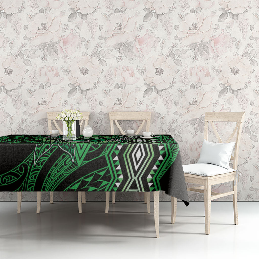 Aotearoa Iwi Ngati Pikiao Tablecloth NZ Maori Humpback Whale Taniko Motifs