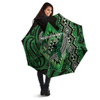 Aotearoa Iwi Ngati Pikiao Umbrella NZ Maori Humpback Whale Taniko Motifs