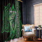 Aotearoa Iwi Ngati Pikiao Window Curtain NZ Maori Humpback Whale Taniko Motifs