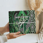 Aotearoa Iwi Ngati Pikiao Wrapping Paper NZ Maori Humpback Whale Taniko Motifs
