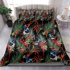 Australia Kangaroo Paw And Splendid Fairy-wren Bedding Set Sameless Style