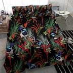 Australia Kangaroo Paw And Splendid Fairy-wren Bedding Set Sameless Style