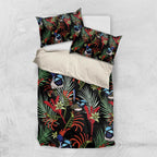 Australia Kangaroo Paw And Splendid Fairy-wren Bedding Set Sameless Style