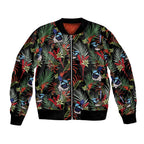 Australia Kangaroo Paw And Splendid Fairy-wren Bomber Jacket Sameless Style