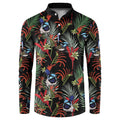 Australia Kangaroo Paw And Splendid Fairy-wren Button Sweatshirt Sameless Style