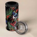 Australia Kangaroo Paw And Splendid Fairy-wren 4 in 1 Can Cooler Tumbler Sameless Style