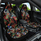 Australia Kangaroo Paw And Splendid Fairy-wren Car Seat Cover Sameless Style
