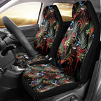Australia Kangaroo Paw And Splendid Fairy-wren Car Seat Cover Sameless Style