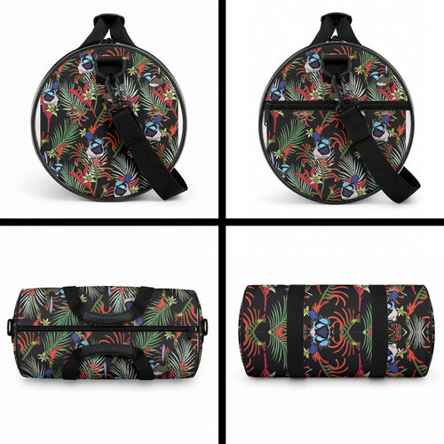 Australia Kangaroo Paw And Splendid Fairy-wren Duffle Bag Seamless Style