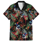 Australia Kangaroo Paw And Splendid Fairy-wren Family Matching Long Sleeve Bodycon Dress and Hawaiian Shirt Sameless Style