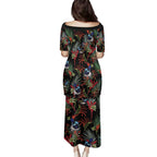 Australia Kangaroo Paw And Splendid Fairy-wren Family Matching Puletasi and Hawaiian Shirt Sameless Style