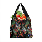 Australia Kangaroo Paw And Splendid Fairy-wren Grocery Bag Sameless Style