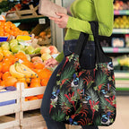 Australia Kangaroo Paw And Splendid Fairy-wren Grocery Bag Sameless Style