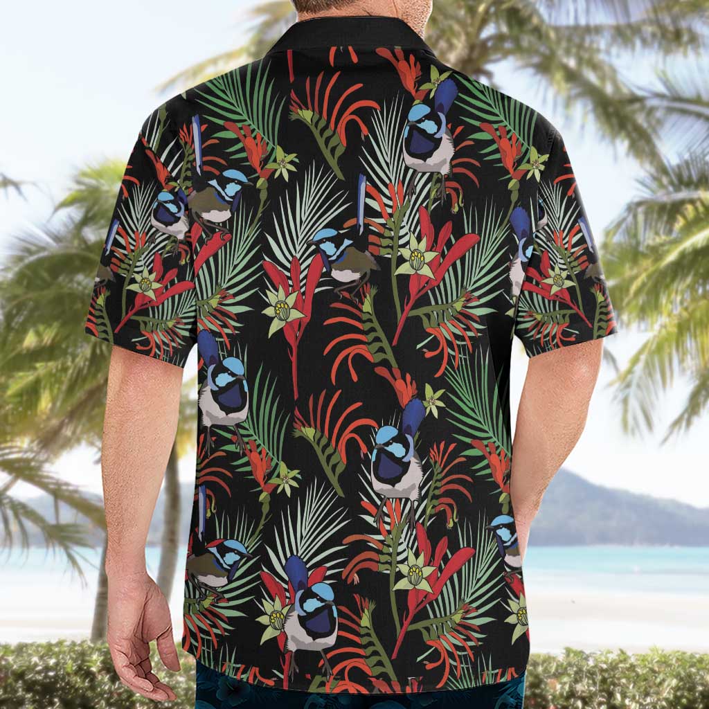 Australia Kangaroo Paw And Splendid Fairy-wren Hawaiian Shirt Sameless Style
