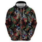 Australia Kangaroo Paw And Splendid Fairy-wren Hoodie Sameless Style