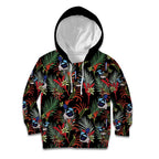 Australia Kangaroo Paw And Splendid Fairy-wren Kid Hoodie Sameless Style