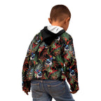 Australia Kangaroo Paw And Splendid Fairy-wren Kid Hoodie Sameless Style