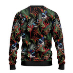 Australia Kangaroo Paw And Splendid Fairy-wren Ugly Christmas Sweater Sameless Style