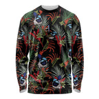 Australia Kangaroo Paw And Splendid Fairy-wren Long Sleeve Shirt Sameless Style
