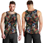 Australia Kangaroo Paw And Splendid Fairy-wren Men Tank Top Sameless Style