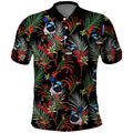 Australia Kangaroo Paw And Splendid Fairy-wren Polo Shirt Sameless Style